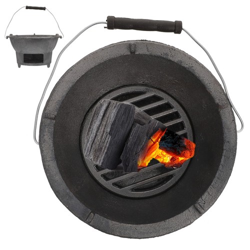 Portable bbq grill - grill, cast