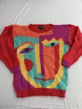 Vintage 80s Sweater Picasso