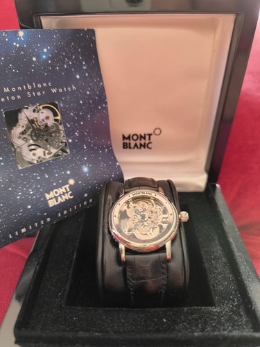 Montblanc skeleton star watch - skeleton,
