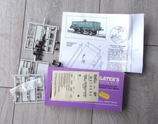 Slater's OO scale railway kit - Charles Roberts 12T Wagon metal axles/wheels