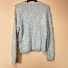 M&S Textured Crew Neck Fluffy