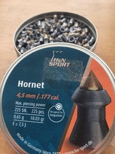 H&N Sport Hornet Airgun Pettles Gold/Silver 4.5mm
