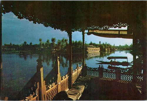 Postcard imran house boat - postcard,