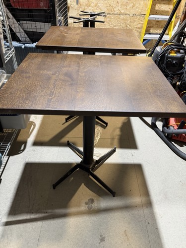 Solid oak tables - solid,