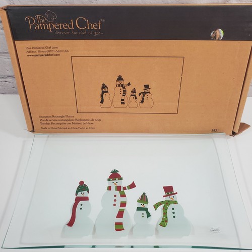 Pampered chef snowmen - pampered,