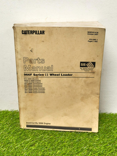 Cat caterpillar parts manual - caterpillar,