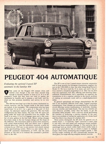 1967 peugeot 404 - 1967,