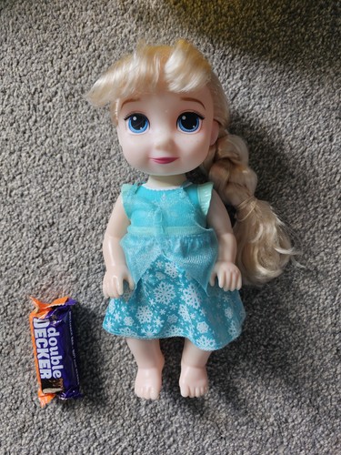 Elsa doll blonde - doll, blue