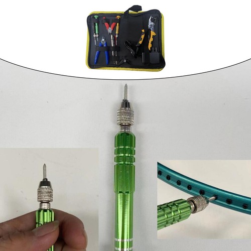Metal badminton stringing - badminton,