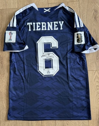 Signed kieran tierney scotland - signed,