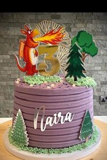 Zog Cake Topper Personalised