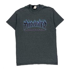 Thrasher T-Shirt - Small Grey