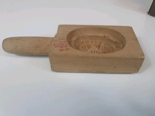 Vintage hand carved wooden - hand,
