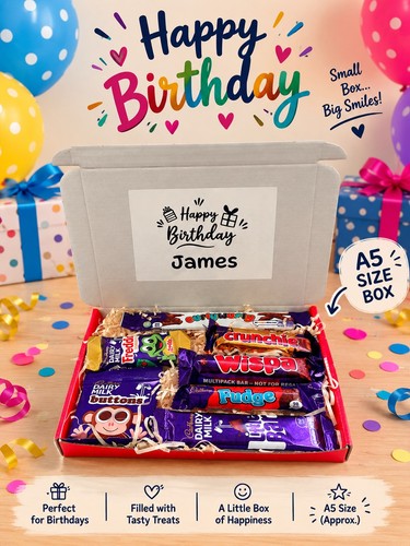 Personalised birthday cadbury - personalised,