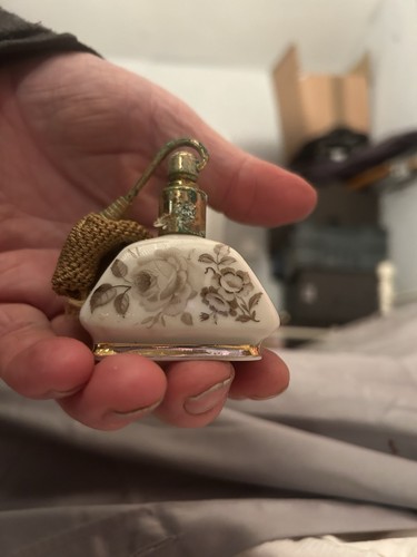 Ceramic scent bottle - ceramic, with