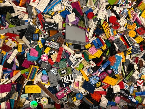 Lego flat tiles - flat, pattern