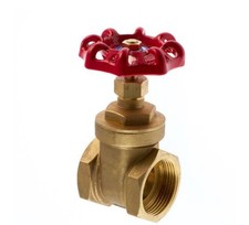 Brass Gate Valve BSP Female Full Bore 1 1/4” (32mm)Plumbing Heating Water System