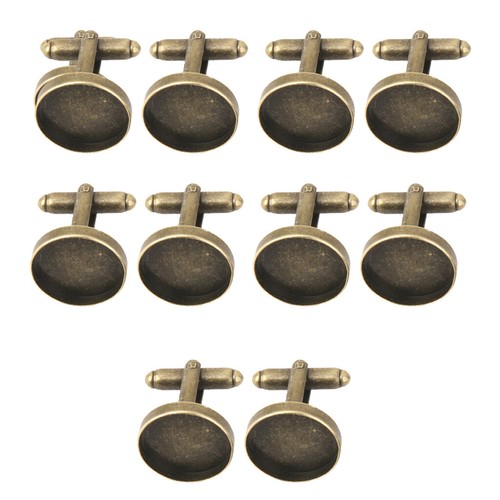 10pcs diy cufflinks blanks - diy,