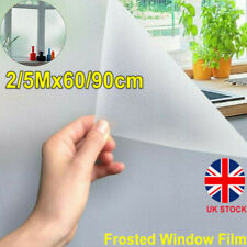 2/5M Roll Frosted Opaque Window Film Self-adhesive Privacy·Glass DoorWindow Film