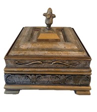 Vintage Dresser Table Box Wood