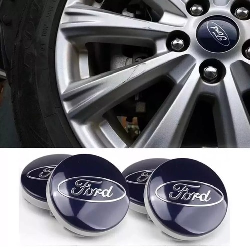 54mm blue ford alloy - 54mm,