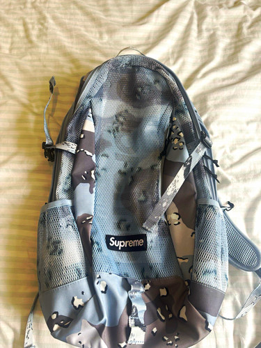 Supreme backpack blue - supreme,