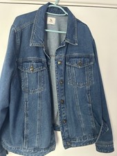 Woman Dark Denim Jacket By TU Size 22 In Good Condition And Style