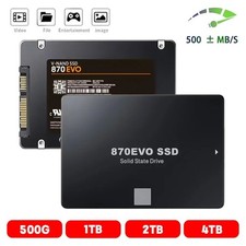 870 EVO SSD 2TB/1TB SATA3 2.5'' Internal Hard Drive for Laptop & PC UK