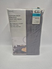 Next Cotton Rich Percale Crisp