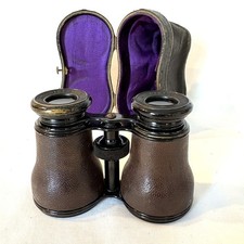 Vintage Lemaire Fabt Paris Opera Glasses & Case