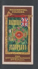 CIGARETTE CARDS Gallaher 1899 Regimental Colours & Standards - #194 Connaught R