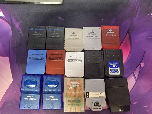Playstation memory cards job - playstation,