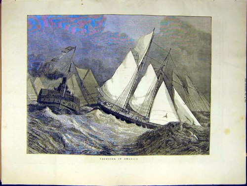 Old antique print - old,
