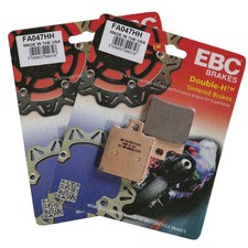 EBC FA047HH Sintered Bike Brake Pads X2 for Gilera Nordwest 600 91-96