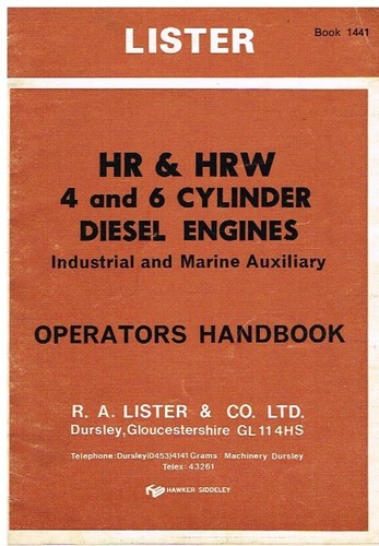 Lister hr4 hr6 - lister, hrw4