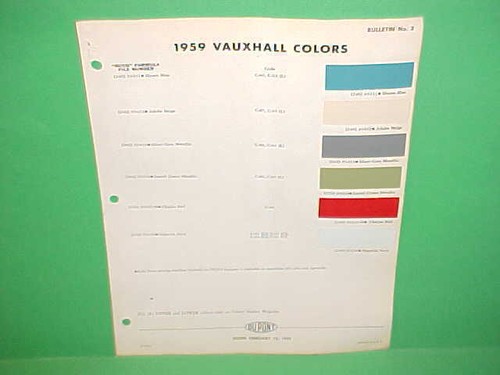 1959 vauxhall victor super - victor,