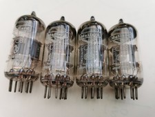 4 x MULLARD ECC81 /12AT7 VALVE