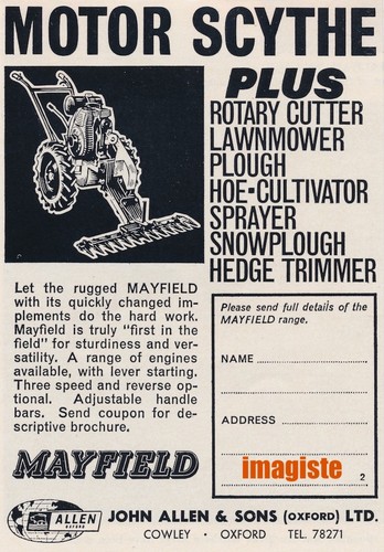Vintage british - ad, (1966)