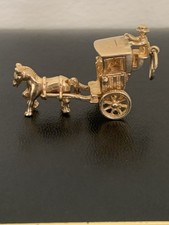 9 Carat Gold Charm In Shape of