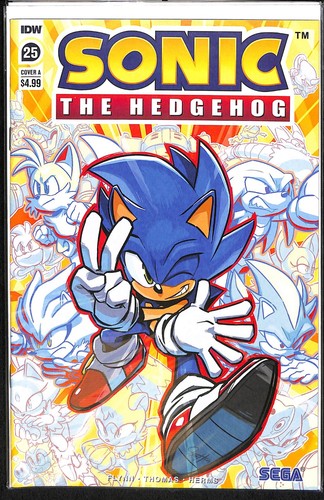 Sonic the hedgehog idw comics - the,