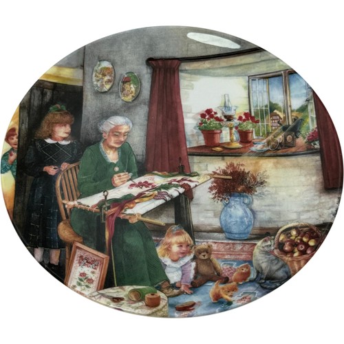 Royal doulton the embroideress - royal,