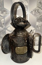 LNER Railway Hand Lamp, plated checker house NEEDS RESTORATION