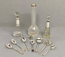 Small Job Lot Of English & Continental Hallmarked Silver Items ( not Scrap )