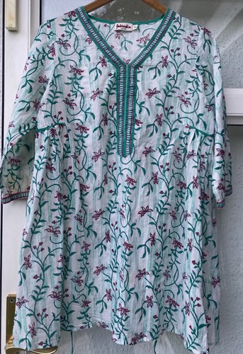 Fabindia sleeve cotton - 3/4,