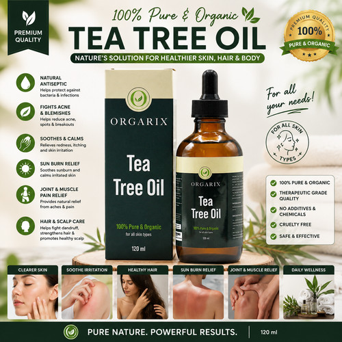 Tea tree oil 120ml 100 - tree,