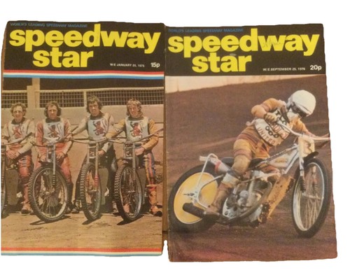Speedway star magazines - x,