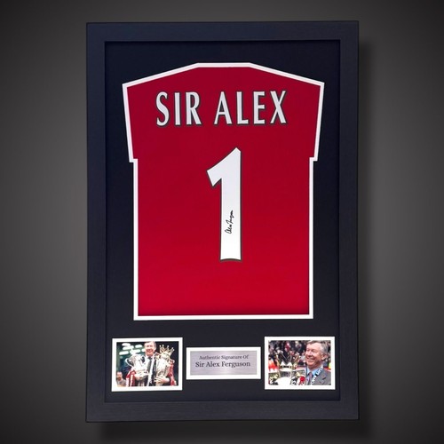 Framed sir alex ferguson hand - sir,