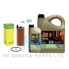 6L 5W30 & MANN OIL FILTER