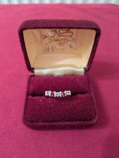 Gold Tone Dress Ring With