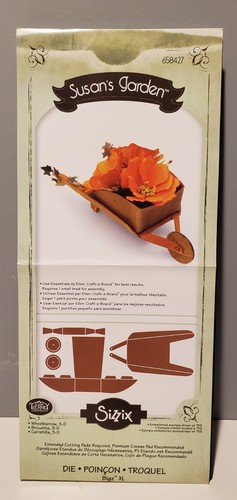 Sizzix bigz d wheelbarrow - 3-d,
